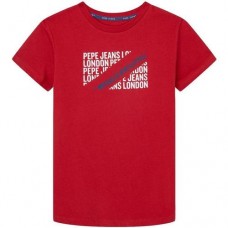 PEPE JEANS TONY TEE PB503532-217  ΜΠΛΟΥΖΑ T.Shirt  ΚΟΚΚΙΝΟ